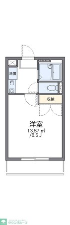 レオパレス高津の物件間取画像